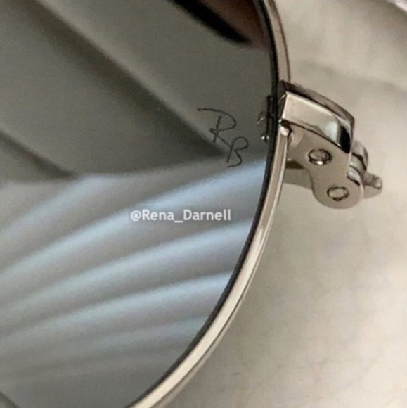 Ray-Ban Aviator RB3025 Silver Mirror New - Picture 6 of 13